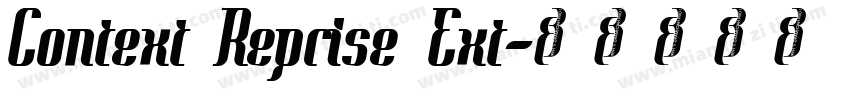 Context Reprise Ext字体转换
